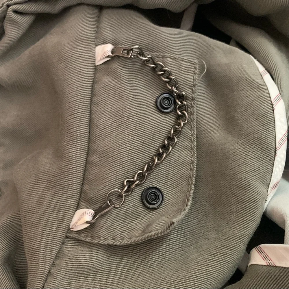 Women's Light Gray Utility Field Jacket - Unbranded